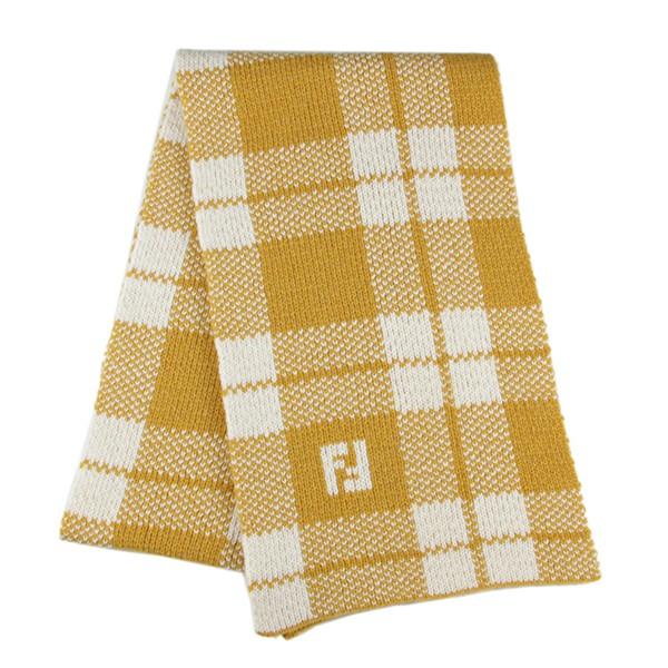 並行輸入 フェンディ マフラー・ストール スカーフ FXS346 A40I F0QF1 マスタードイ...