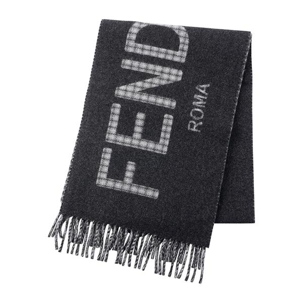 並行輸入 フェンディ マフラー・ストール グレー系 FENDI FXT334 AHR1 F0QZ0 ...