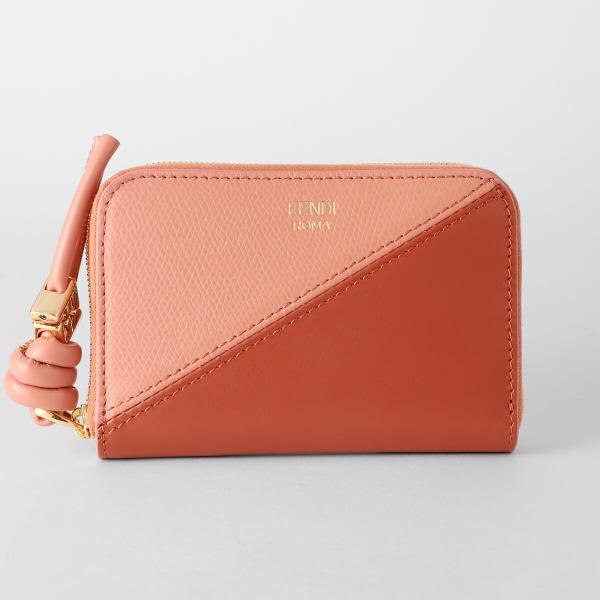 並行輸入 フェンディ 2つ折り財布 FENDI FFダイヤモンド 8M0313AYCAF1TWIレデ...