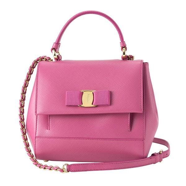 並行輸入 フェラガモ ショルダーバッグ CARRIE キャリー 21F570 629105 ピンク系...