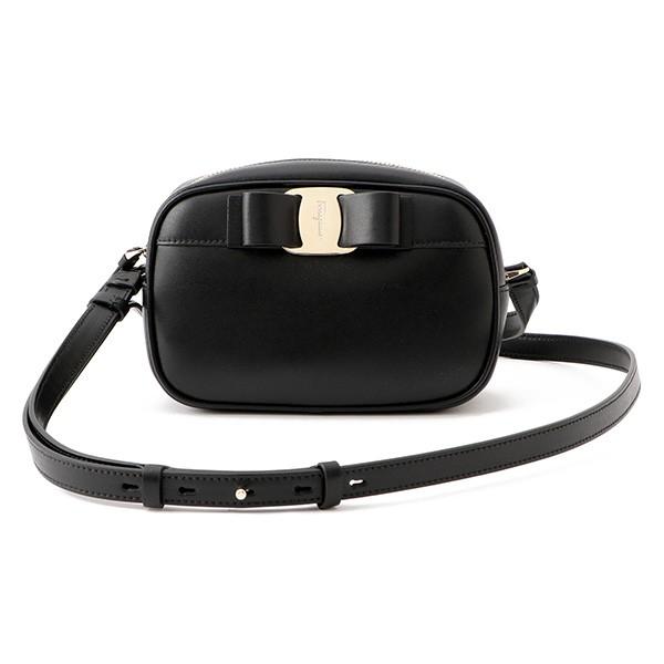 並行輸入 フェラガモ  ショルダーバッグ ヴァラ リボン 21H498 706502 NERO ブラ...