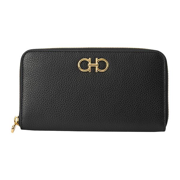 並行輸入 フェラガモ 長財布(ラウンドファスナー) FERRAGAMO ガンチーニ 220405 7...