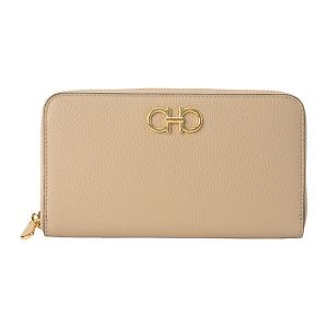 FERRAGAMO フェラガモ 長財布(ラウンドファスナー) ガンチーニ