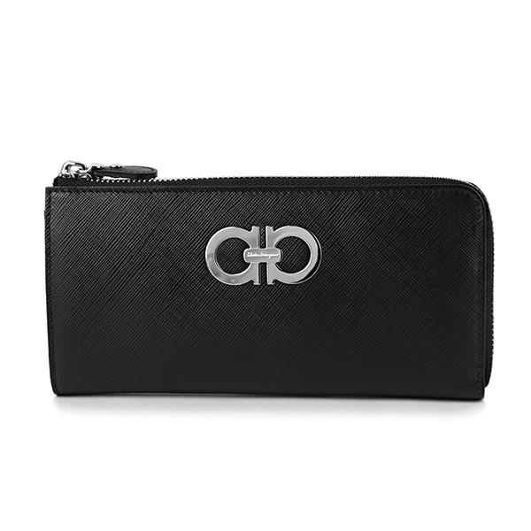 並行輸入 フェラガモ 長財布 コンチネンタルウォレット 22 B950 568989 ブラック 黒/...