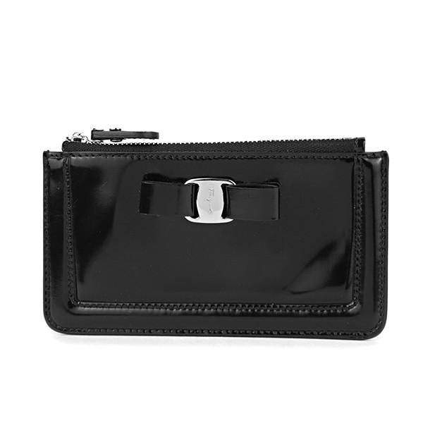 並行輸入 フェラガモ  コインケース ヴァラ 22 C694 660183 ブラック 黒 爆買