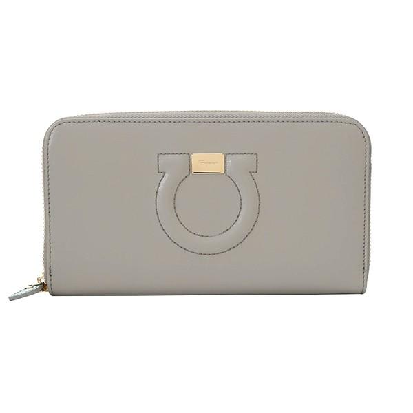 並行輸入 フェラガモ 長財布(ラウンドファスナー) ジップアラウンドウォレット 22C843 070...