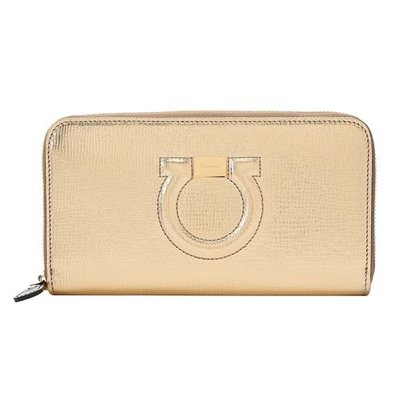 並行輸入 フェラガモ 長財布(ラウンドファスナー) ジップアラウンドウォレット 22C843 070...