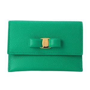 FERRAGAMO 並行輸入 フェラガモ カードケース ガンチーニ 220371