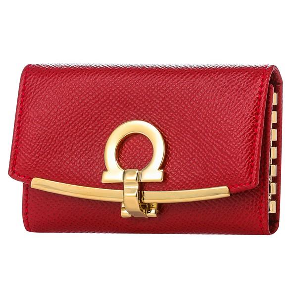 並行輸入 フェラガモ キーケース ガンチーニ 22D197 0683337 レッド 赤 爆買