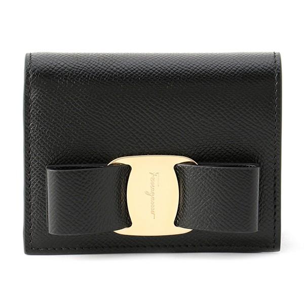 並行輸入 フェラガモ 2つ折り財布 FERRAGAMO ヴァラ・リボン 22D515 725300 ...