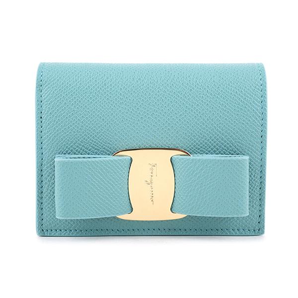 並行輸入 フェラガモ 2つ折り財布 FERRAGAMO フィオッコ ヴァラ 22D515 75053...