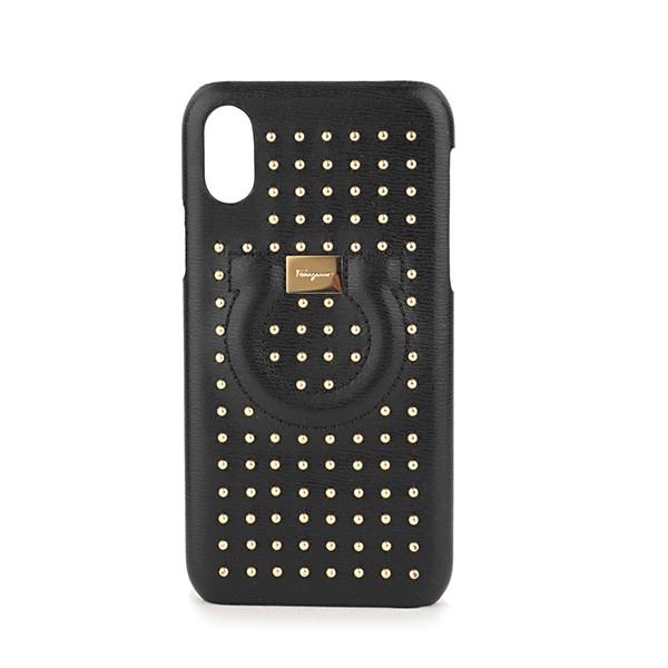 並行輸入 フェラガモ スマートフォンケース ガンチーニ 22D551 0704874 ブラック 黒 ...