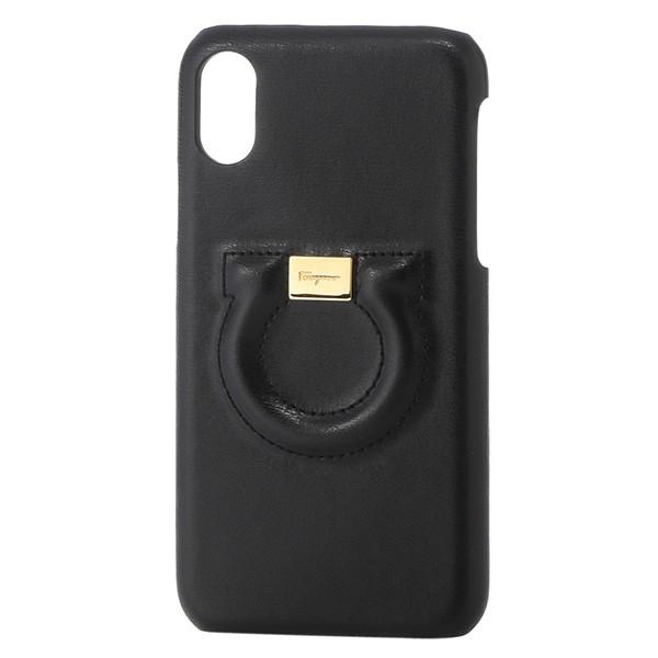 並行輸入 フェラガモ  スマートフォンケース ガンチーニ 22D560 0704977 ブラック 黒...