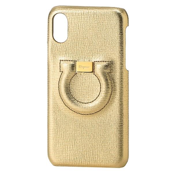 並行輸入 フェラガモ  スマートフォンケース ガンチーニ 22D560 0704988 ゴールド 金...