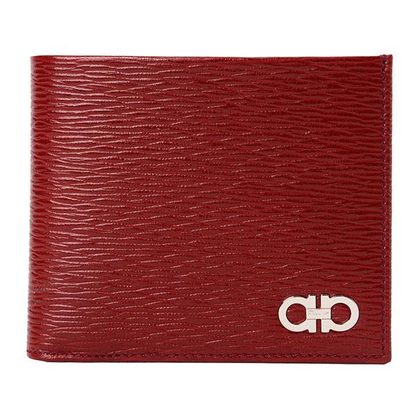 並行輸入 フェラガモ 2つ折り財布 FERRAGAMO ガンチーニ 66A065 733322メンズ...
