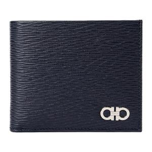 極美品✨️Salvatore Ferragamo　折り財布　ガンチーニ　ブラック FERRAGAMO 並行輸入 フェラガモ 2つ折り財布 ガンチーニ 660988 752991