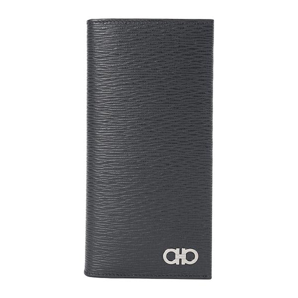 並行輸入 フェラガモ 長財布 FERRAGAMO ガンチーニ 66A069 740927メンズ グレ...