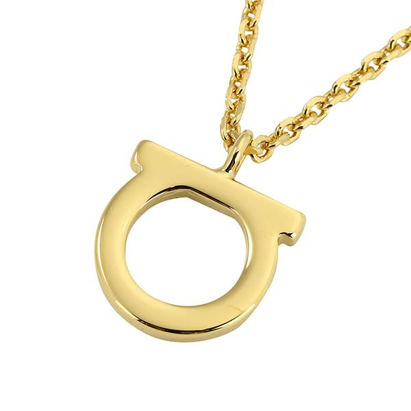 並行輸入 フェラガモ ネックレス FERRAGAMO ガンチーニ 760133 696658レディー...