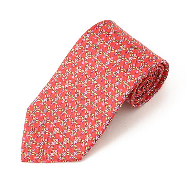 並行輸入 フェラガモ ネクタイ レッド 赤 FERRAGAMO 357325 006 0669888...