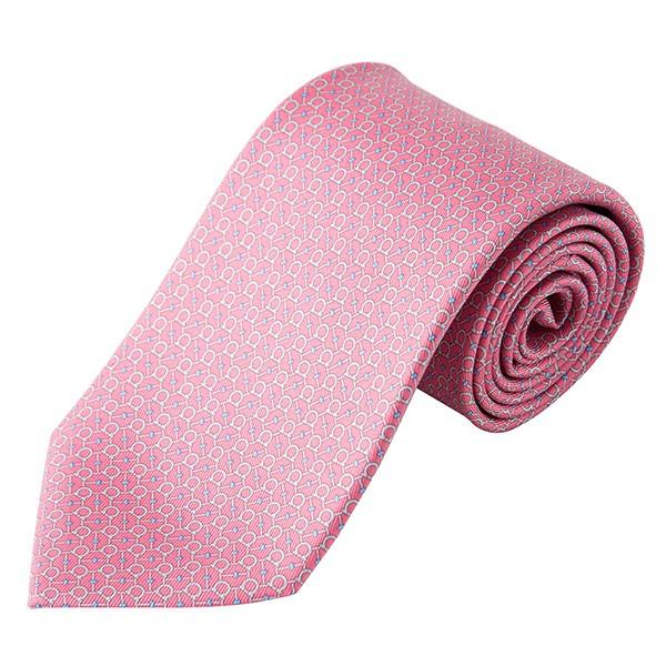 並行輸入 フェラガモ ネクタイ GANCINI 357391 07 ピンク 爆買