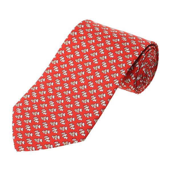 並行輸入 フェラガモ ネクタイ FERRAGAMO プリント タイ 357857 006 70264...