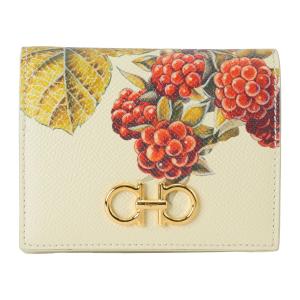 星*︎様 美品　Ferragamo フェラガモ　ミニ財布　Wガンチーニ　ガンチー FERRAGAMO（フェラガモ） 二つ折り財布 22 0633 レディース レザー