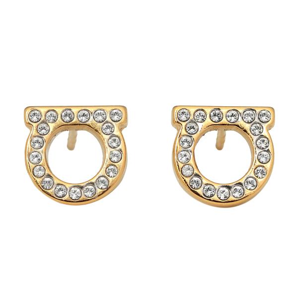 並行輸入 フェラガモ ピアス FERRAGAMO ガンチーニ 760123 696576レディース ...