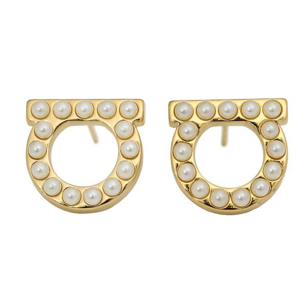 並行輸入 フェラガモ ピアス FERRAGAMO ガンチーニ 760125 696581レディース ...