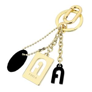FURLA】ALLEGRA フルラキーリング NERO ベアー ブラック