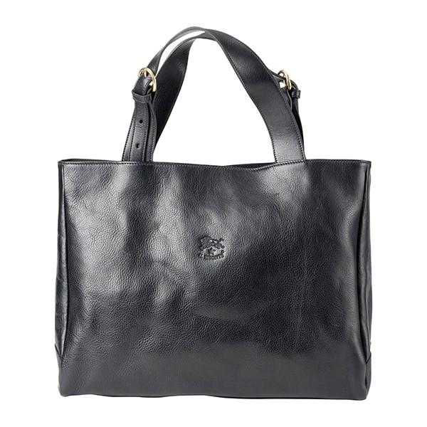 並行輸入 イルビゾンテ  トートバッグ ヴァッケッタ A1618 P 153 ブラック 黒 爆買