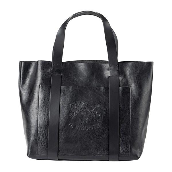 並行輸入 イルビゾンテ  トートバッグ ヴァッケッタ A2591 P 153 ブラック 黒 爆買