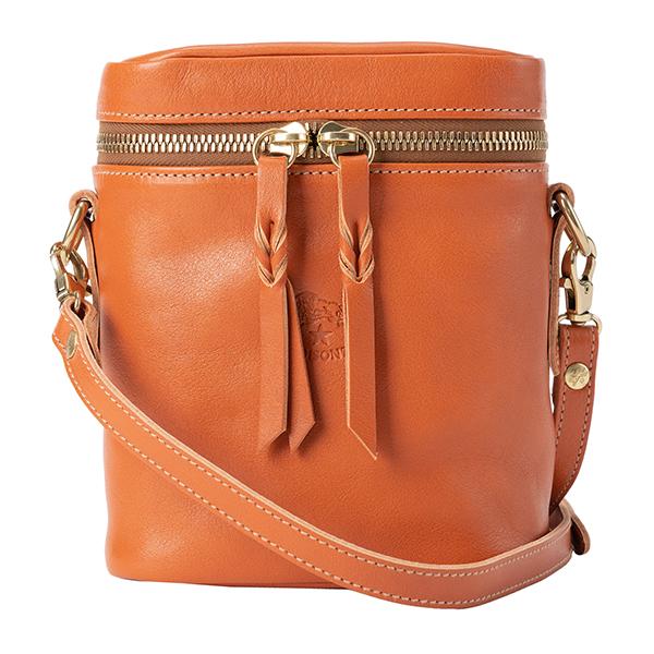 並行輸入 イルビゾンテ  ショルダーバッグ ヴァッケッタ A2611 P 145 キャラメル 茶系 ...