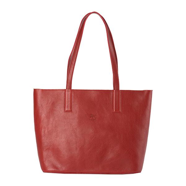 並行輸入 イルビゾンテ トートバッグ レッド 赤 IL BISONTE A2624 MEP 245O...