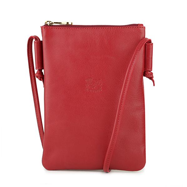 並行輸入 イルビゾンテ  ショルダーバッグ ヴァッケッタ A2871EP 245O レッド 赤 爆買