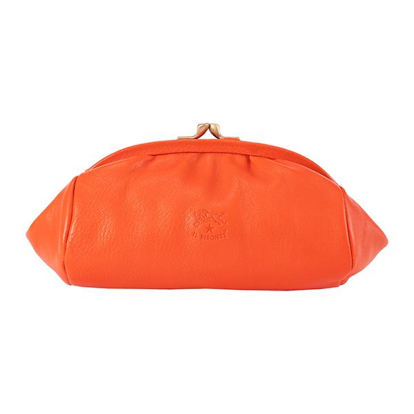 並行輸入 イルビゾンテ  ポーチ ヴァッケッタ C0410 P 166 オレンジ 爆買