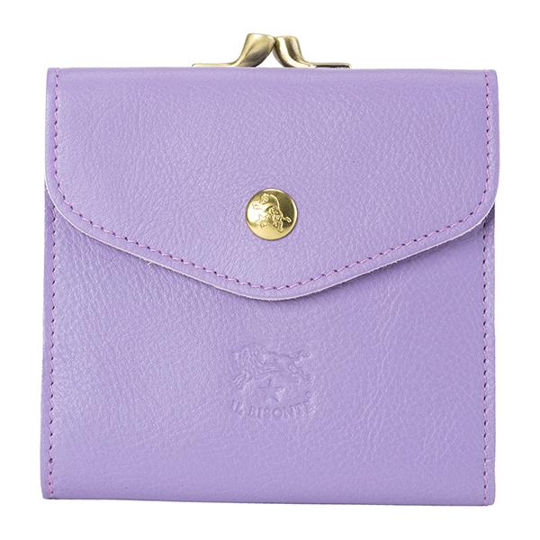 並行輸入 イルビゾンテ  2つ折り財布 ヴァッケッタ C0423 EP 1109 ラベンダー系 爆買