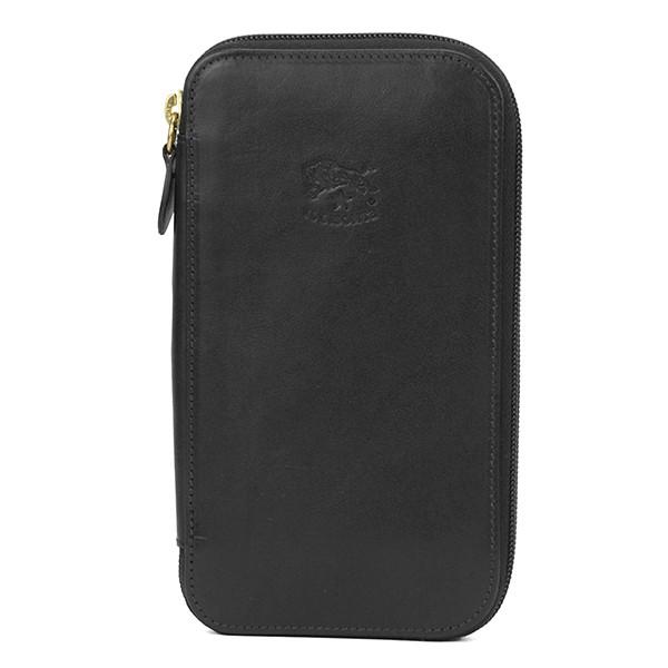 並行輸入 イルビゾンテ  長財布(ラウンドファスナー) ヴァッケッタ C0442 P153 ブラック...