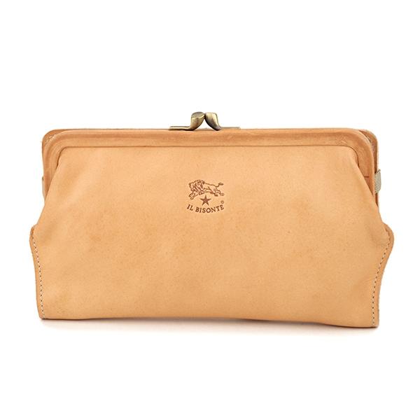 並行輸入 イルビゾンテ  長財布 ヴァッケッタ C0671 P 120 ナチュラル 爆買