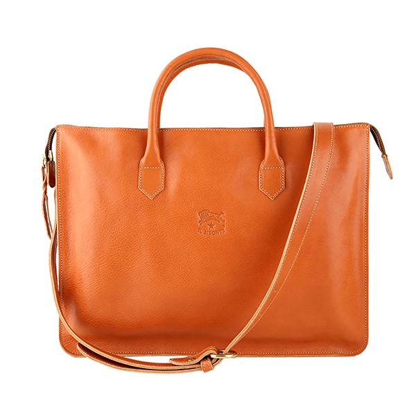 並行輸入 イルビゾンテ  ブリーフケース ヴァッケッタ D0308 TRP 145 CARAMEL ...