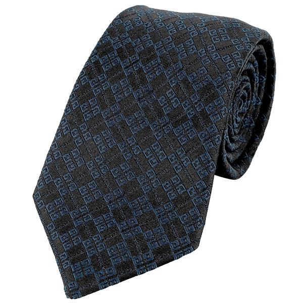 並行輸入 ジバンシイ ネクタイ GIVENCHY シルク J1750 7メンズ ブラック 黒 ブルー