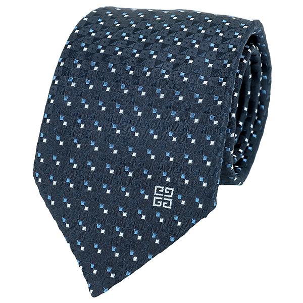 並行輸入 ジバンシイ ネクタイ GIVENCHY シルク J1776 3メンズ ネイビー 紺