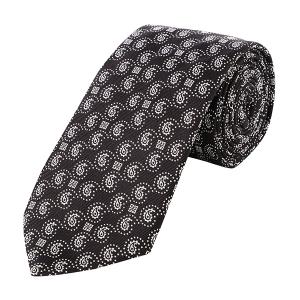 【新品未使用】ジバンシー ネクタイ ネイビー 4Gロゴ ジャガード【イタリア製】 新品未使用】ジバンシー ネクタイ ネイビー 4Gロゴ ジャガード