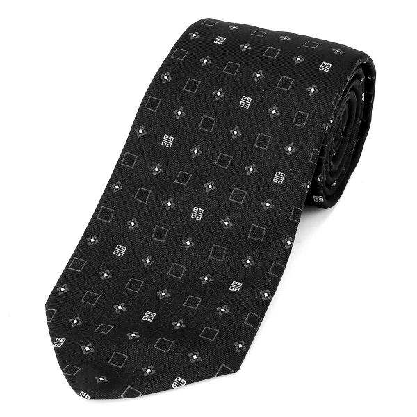 並行輸入 ジバンシイ ネクタイ GIVENCHY シルクジャカード J5906 001メンズ ブラッ...