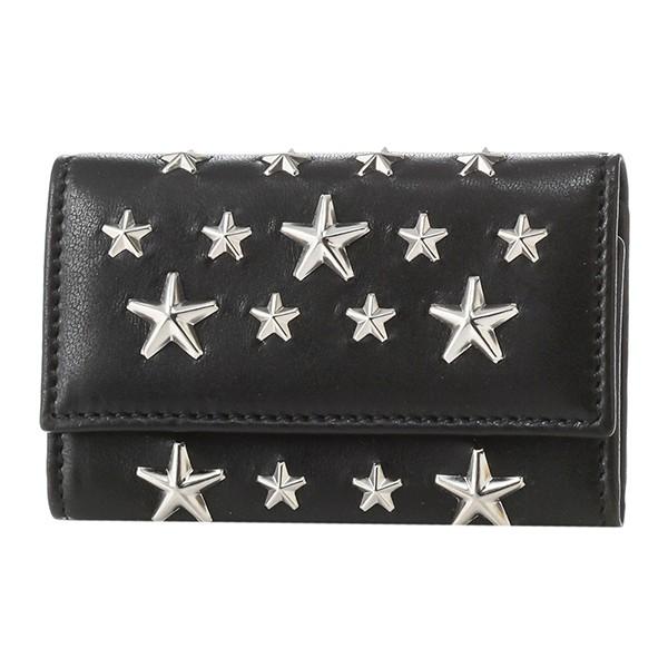 並行輸入 ジミーチュウ  キーケース ネプチューン NEPTUNE CST BK ブラック 黒 爆買