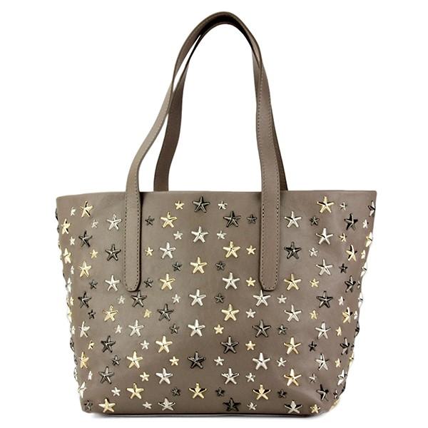 並行輸入 ジミーチュウ トートバッグ S トートバッグ SOFIA/S LTR ダークベージュ系/マ...