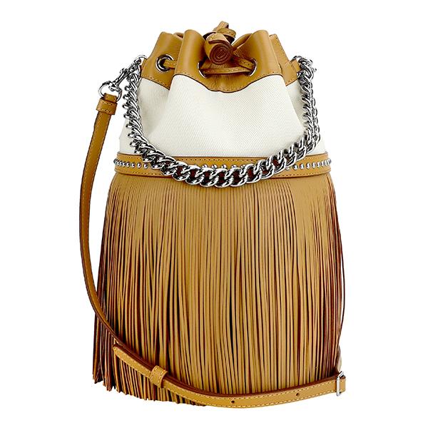 並行輸入 ジェイアンドエムデヴィッドソン ショルダーバッグ J&amp;M DAVIDSON フリンジ カー...