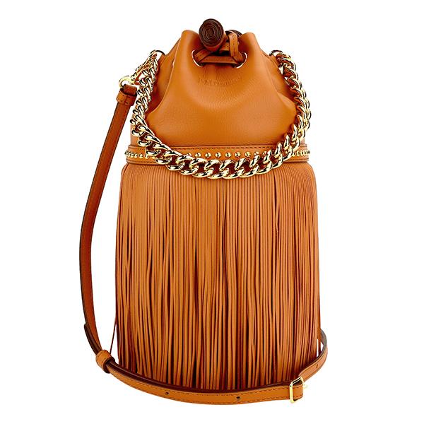 並行輸入 ジェイアンドエムデヴィッドソン ショルダーバッグ J&amp;M DAVIDSON フリンジ カー...