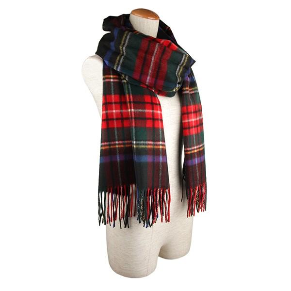 並行輸入 ジョンストンズ  マフラー・ストール  WA000056 KU0324 ブラック系 爆買