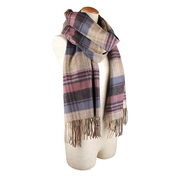 並行輸入 ジョンストンズ マフラー・ストール 190×70 カシミアストール WA000056 RU...