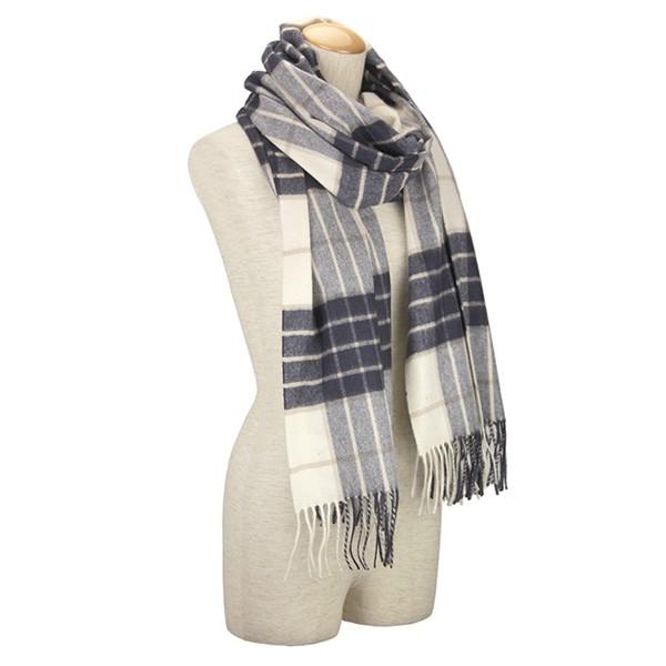 並行輸入 ジョンストンズ  マフラー・ストール カシミアタータンストール WA000056 RU53...